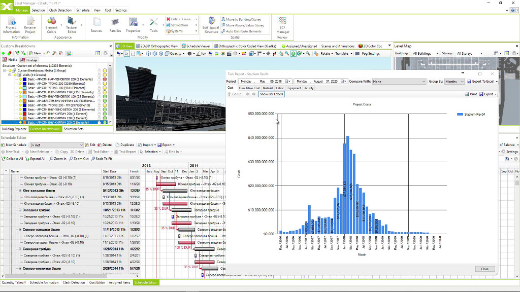 Építési projekt tervezést támogató 3D BIM szolgáltatása: megjelenítés Építési projekt tervezést támogató 3D BIM szolgáltatása: megjelenítés